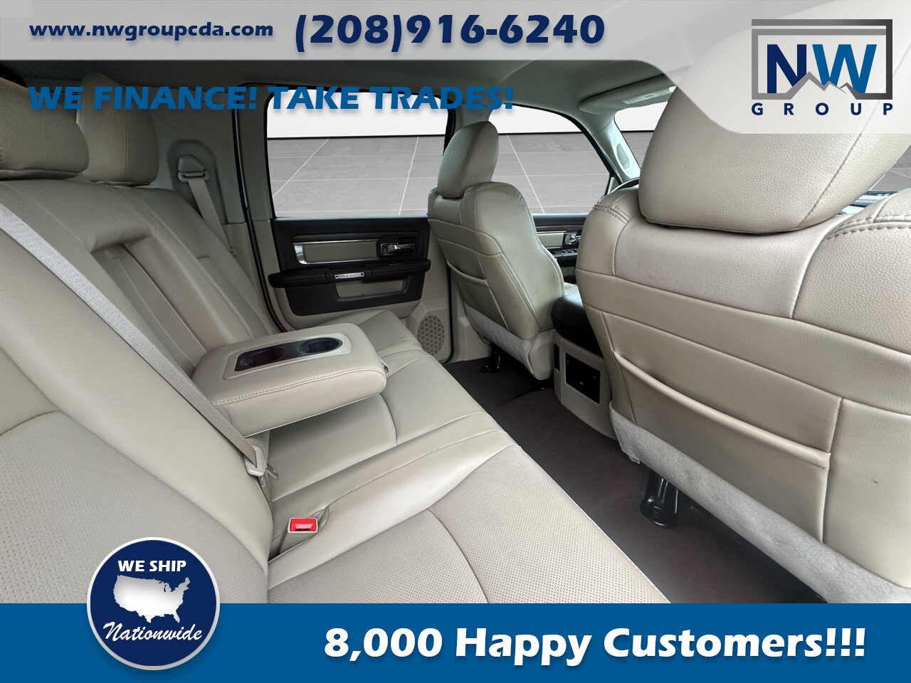 2015 RAM 3500 Laramie Beautiful Shape! 4x4. Aisin Transmission! - Photo 8 - Post Falls, ID 83854