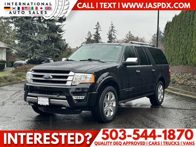 2017 Ford Expedition EL Platinum   - Photo 1 - Portland, OR 97216