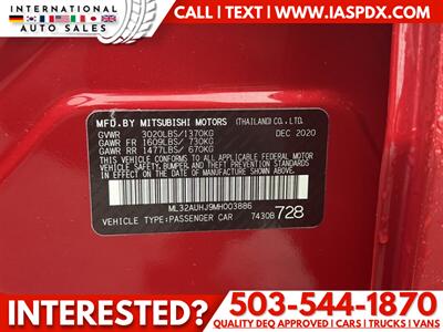 2021 Mitsubishi Mirage ES   - Photo 26 - Portland, OR 97216