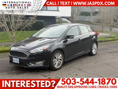 2015 Ford Focus Titanium Hatchback