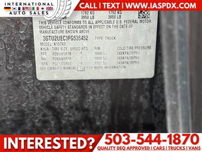 2015 GMC Sierra 1500 SLE   - Photo 10 - Portland, OR 97216