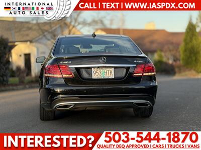 2016 Mercedes-Benz E 400 4MATIC   - Photo 4 - Portland, OR 97216