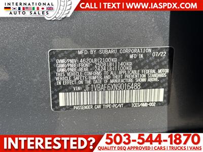 2022 Subaru WRX Premium - Photo 13 - Portland, OR 97216