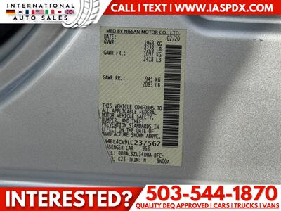 2020 Nissan Altima 2.5 SR   - Photo 15 - Portland, OR 97216