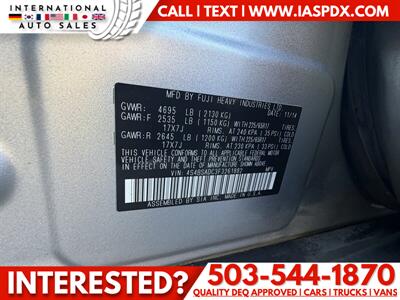 2015 Subaru Outback 2.5i Premium   - Photo 15 - Portland, OR 97216