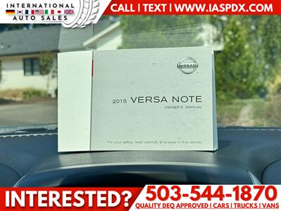 2015 Nissan Versa Note S   - Photo 13 - Portland, OR 97216