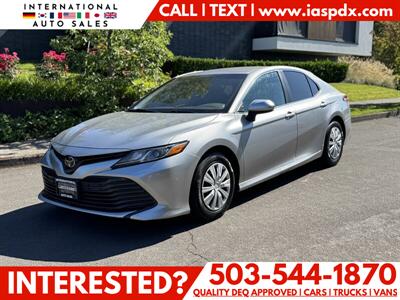 2019 Toyota Camry LE Sedan