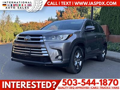 2017 Toyota Highlander Limited - Photo 1 - Portland, OR 97216