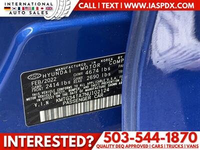 2022 Genesis G70 2.0T   - Photo 15 - Portland, OR 97216