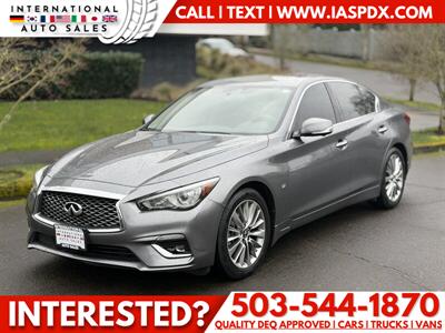 2022 INFINITI Q50 Luxe Sedan