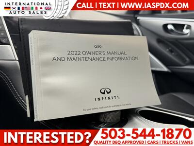 2022 INFINITI Q50 Luxe   - Photo 14 - Portland, OR 97216