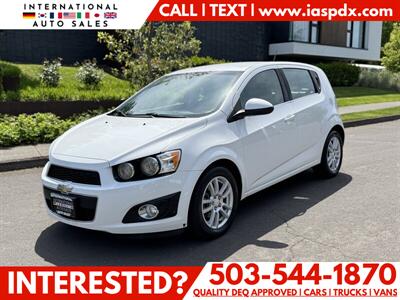 2015 Chevrolet Sonic LT Auto Hatchback