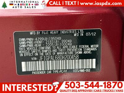 2013 Subaru Impreza 2.0i Sport Premium - Photo 15 - Portland, OR 97216