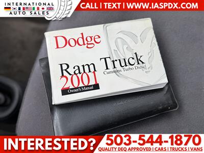 2001 Dodge Ram 3500 SLT - Turbo   - Photo 14 - Portland, OR 97216