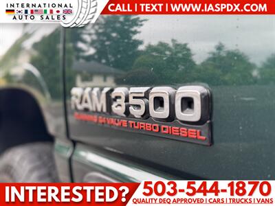 2001 Dodge Ram 3500 SLT - Turbo   - Photo 13 - Portland, OR 97216