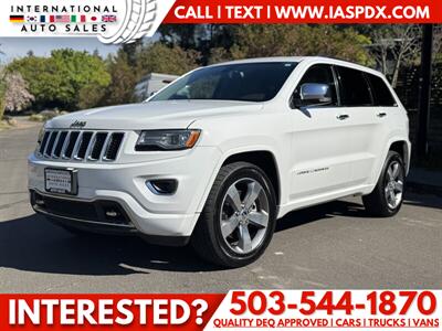 2014 Jeep Grand Cherokee Overland SUV