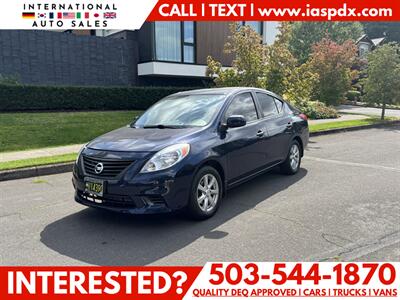 2012 Nissan Versa 1.6 S Sedan