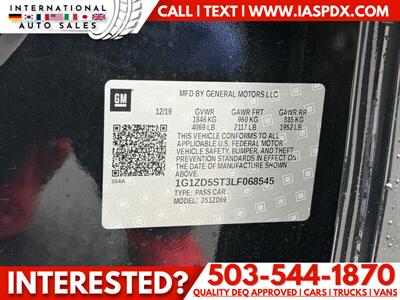 2020 Chevrolet Malibu LT   - Photo 14 - Portland, OR 97216