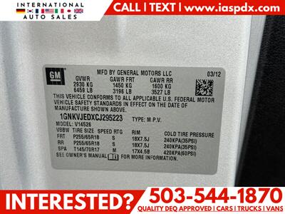 2012 Chevrolet Traverse LT - Photo 16 - Portland, OR 97216