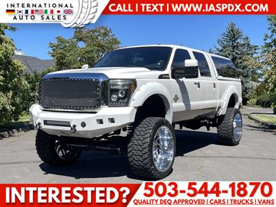 2013 Ford F-350 Platinum  PLATINUM Truck