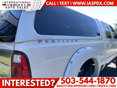 2013 Ford F-350 Platinum  PLATINUM - Photo 15 - Portland, OR 97216
