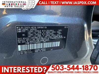 2012 Toyota RAV4 Sport   - Photo 16 - Portland, OR 97216