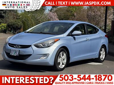 2013 Hyundai ELANTRA GLS   - Photo 1 - Portland, OR 97216