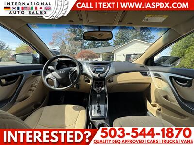2013 Hyundai ELANTRA GLS   - Photo 10 - Portland, OR 97216