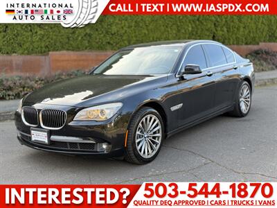2012 BMW 740i - Twin Turbo i6 Sedan