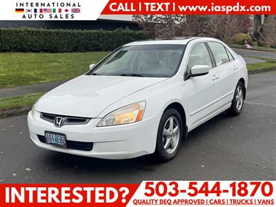 2005 Honda Accord EX w/Leather Sedan