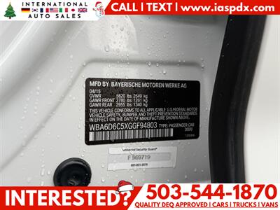 2016 BMW 650i xDrive GranCoupe - 4.4L Twin Turbo V8 - Photo 13 - Portland, OR 97216