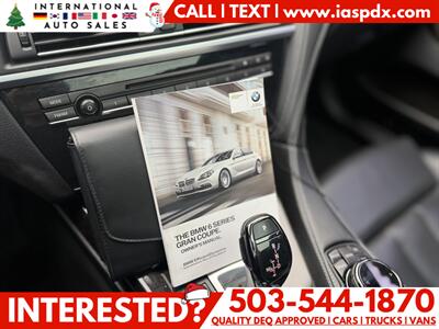 2016 BMW 650i xDrive GranCoupe - 4.4L Twin Turbo V8 - Photo 12 - Portland, OR 97216