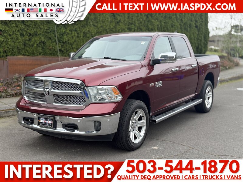 2018 RAM Ram 1500 Pickup Lone Star Silver