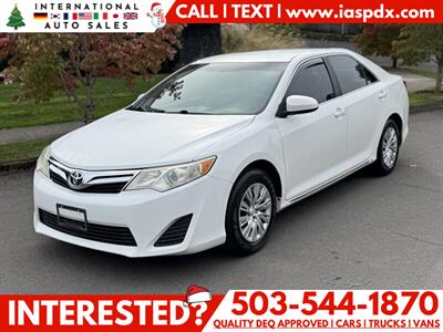 2013 Toyota Camry LE Sedan