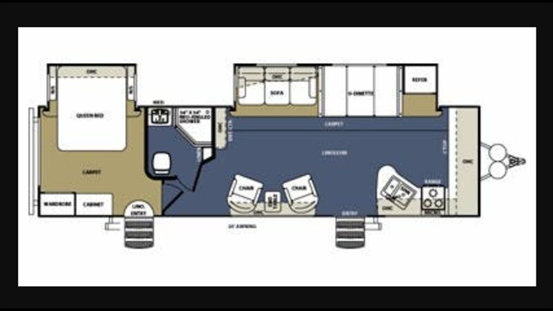 2012 FOREST RIVER SALEM 292 FK  