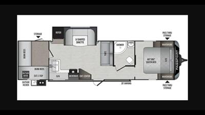 2020 KEYSTONE PASSPORT 3100QB - Photo 2 - Aurora, MO 65605