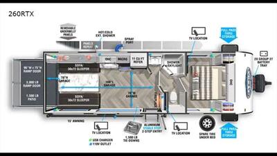 2022 FOREST RIVER SALEM 260RTX   - Photo 2 - Aurora, MO 65605