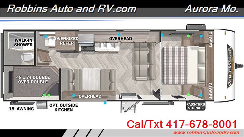 2022 FOREST RIVER WILDWOOD 261 BHXL  