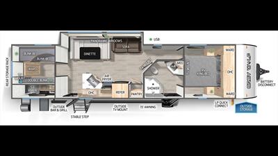 2021 Cherokee Grey wolf 29TE   - Photo 2 - Aurora, MO 65605