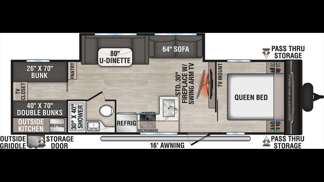 2026 KZ SPORTSMEN SE 301BHKSE   - Photo 1 - Aurora, MO 65605