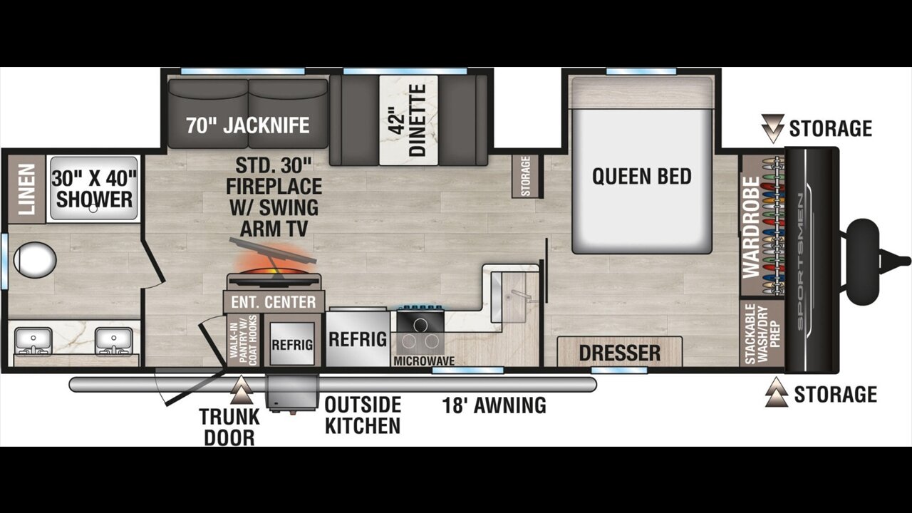 2026 KZ SPORTSMEN SE 292RBKSE   - Photo 1 - Aurora, MO 65605