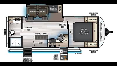 2022 FOREST RIVER CHEROKEE 22 SW-L   - Photo 2 - Aurora, MO 65605