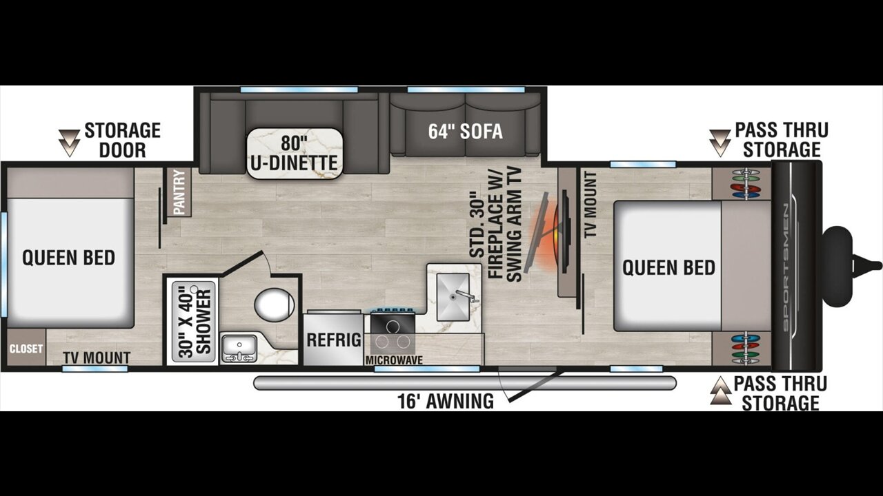 2026 KZ SPORTSMEN SE 301DBSE   - Photo 1 - Aurora, MO 65605