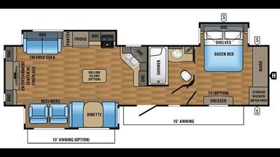 2016 JAYCO EAGLE 338RETS   - Photo 2 - Aurora, MO 65605