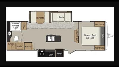 2017 KEYSTONE PASSPORT 27RB   - Photo 2 - Aurora, MO 65605