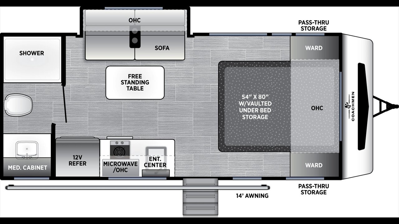 2026 COACHMEN FREEDOM EXPRESS 18SE   - Photo 1 - Aurora, MO 65605