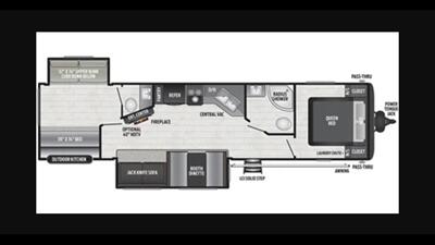 2020 KEYSTONE HIDEOUT 338LHS   - Photo 2 - Aurora, MO 65605