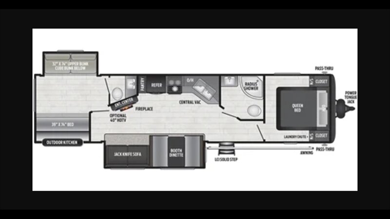 2020 KEYSTONE HIDEOUT 338LHS  