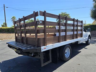 2011 Ford Commercial F-350 Super Duty STAKE BED 6.2L GAS,12FT BED,ONLY 24K MILES,  2000LB PWR LFT GATE! - Photo 5 - Santa Ana, CA 92703