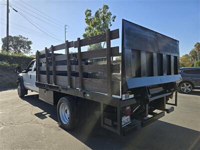 2016 Ford Commercial F-550 Super Duty XL stake bed 6.7l diesel, 2k Power lift gate! - Photo 6 - Santa Ana, CA 92703